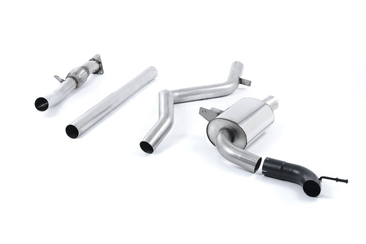 Renault Megane Renaultsport II (Cup, Trophy/Trophy R) - Non-Resonated (Louder) Cat-Back Exhaust System - Uses OE Tip