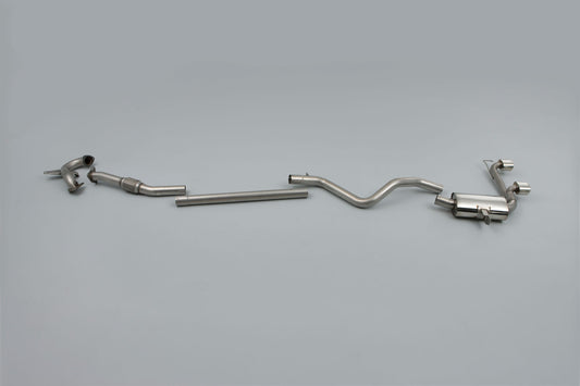 Renault Clio 197 2.0 16V - Turbo-Back Exhaust System with Catalyst Delete