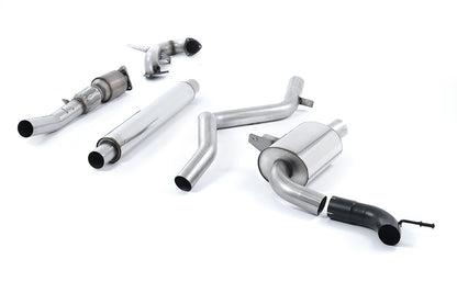 Milltek Exhaust  Renault MEGANE RENAULTSPORT 250 AND 265 (INCLUDING CUP) Turbo-back Exhaust including Hi-Flow Sports Cat SSXRN417 - TMC Motorsport