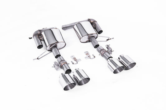 Range Rover Sport SVR 5.0 V8 (Facelift) - Valved Rear Silencers with GT-115 Polished Tips