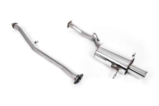 Subaru Impreza 2.0 WRX &amp; STi (2001 - 2005) - Non-Resonated (Louder) Cat-Back Exhaust System  with 100mm Tip