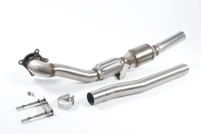 Milltek Exhaust  Volkswagen GOLF MK5 GTI 2.0T FSI Large Bore Downpipe and Hi-Flow Sports Cat SSXSE154 - TMC Motorsport