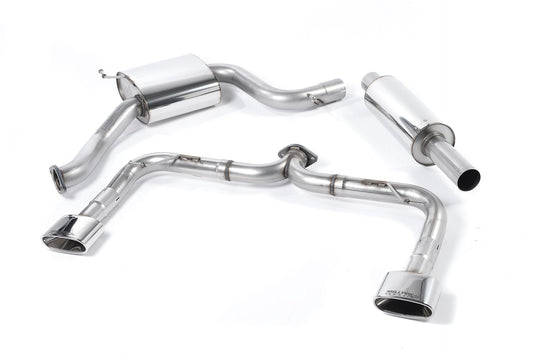Seat Leon Cupra 280/290 (Non GPF Models) - Cat-Back Exhaust System (Louder) with Polished Oval Tips