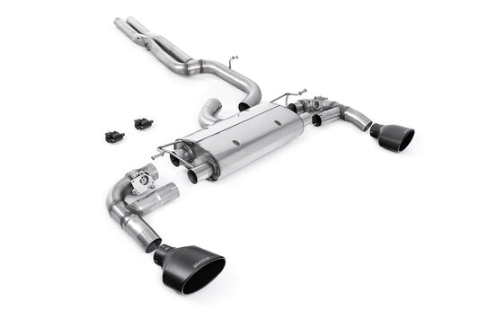 Seat Cupra Formentor VZ5 2.5T 4Drive - OPF/GPF Back Exhaust System with Cerakote Black Oval Trims