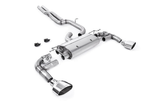 Seat Cupra Formentor VZ5 2.5T 4Drive - OPF/GPF Back Exhaust System with Polished Oval Trims