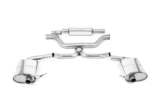 Skoda Octavia vRS 2.0 TSI 245ps - Resonated (Quieter) OPF/GPF Back System - Fits to OE Trims