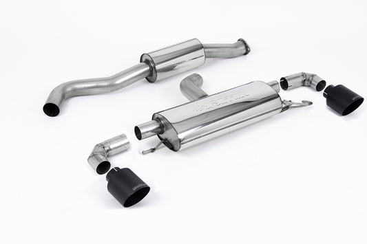 Toyota GR Yaris (Gen 1) - 3" Resonated OPF Back Exhaust System with GT-115 Cerakote Black Trims