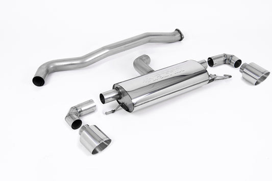 Toyota GR Yaris (Gen 1) - 3" Non-Resonated OPF Back Exhaust System with GT-115 Polished Trims