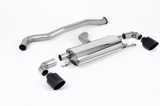 Toyota GR Yaris (Gen 1) - 3" Non-Resonated OPF Back Exhaust System with GT-115 Cerakote Black Trims
