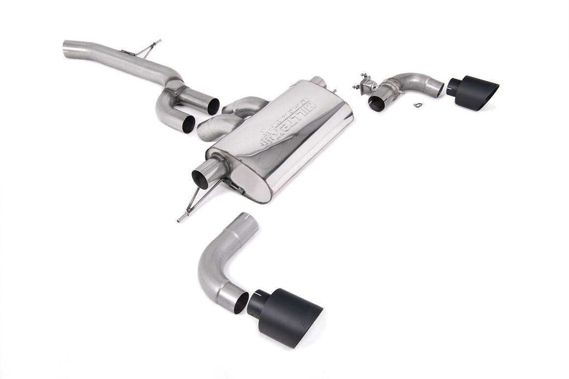 Toyota Supra A90 2.0 B48 (UK/Euro Spec Vehicles) - GPF/OPF Back Exhaust System with GT-115 Cerakote Black Trims