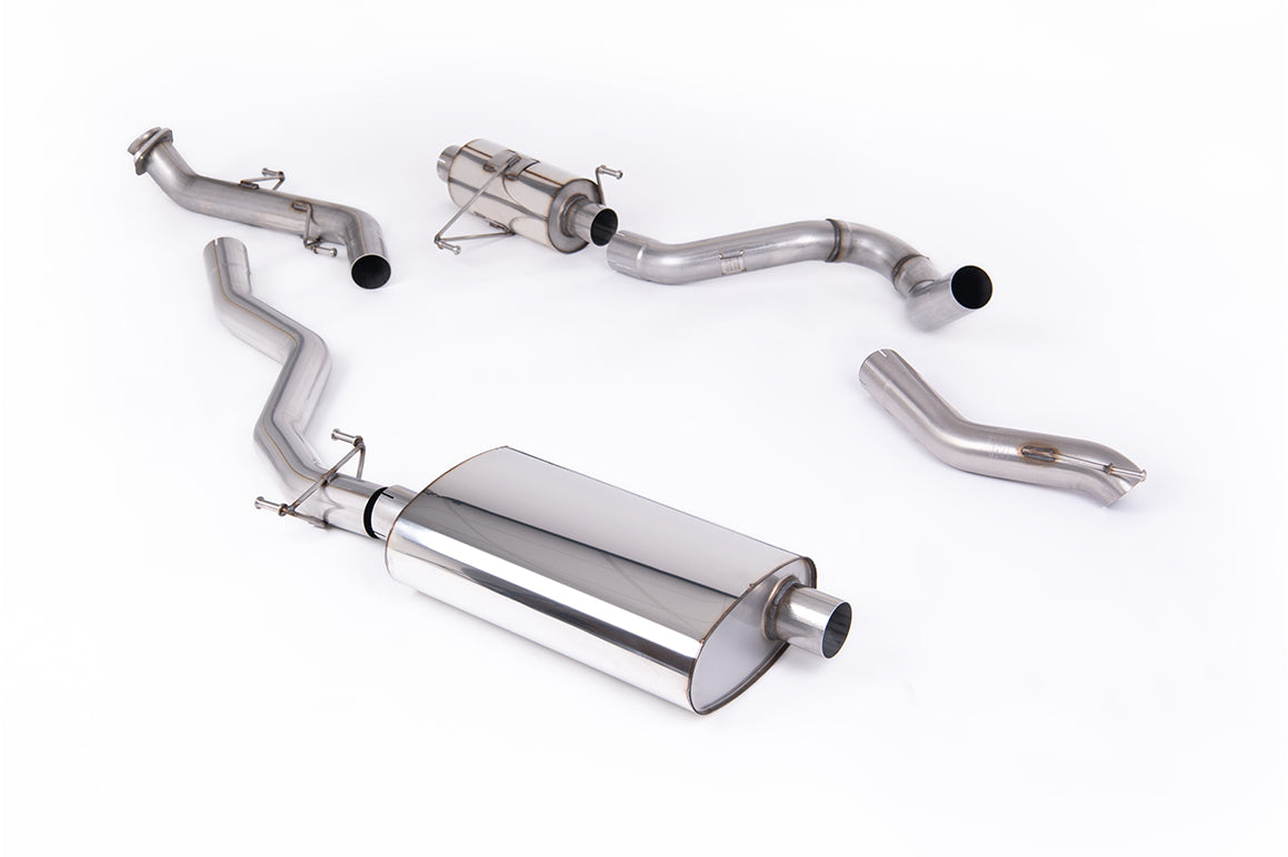 Toyota Tacoma 2.4L Turbo Hybrid - Resonated Catback with High Clearance Outlet