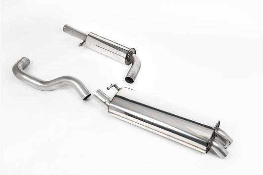 Seat Leon Cupra (1.8T/1.9 TDI) &amp; VW Golf MK4 GTI (1.8T/1.9 TDI) - Resonated (Quieter) Cat-Back Exhaust System with Discrete Tips