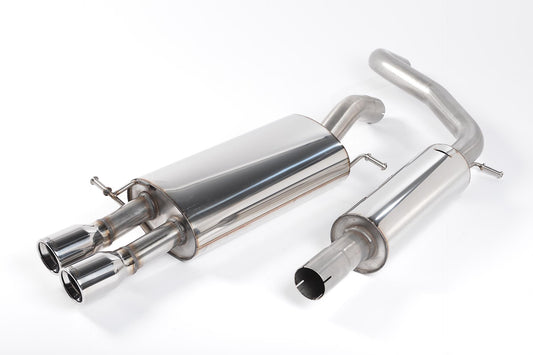 VW Polo GTI 1.8T - Resonated (Quieter) Cat-Back Exhaust System with Twin JET Trims