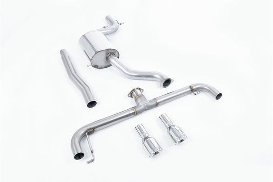 VW Scirocco R - Non-Resonated (Louder) Cat-Back Exhaust System with Polished Tips