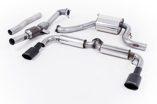 VW Scirocco R - Resonated (Quieter) Turbo-Back Exhaust System with Hi-Flow Sports Catalyst
