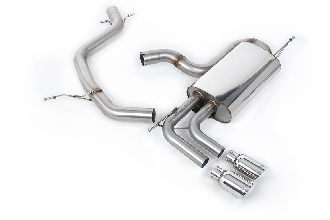 VW Golf Mk5 GTi Edition 30 2.0T - Non-Resonated (Louder) Cat-Back Exhaust System with Polished Tips