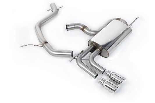 VW Golf Mk5 GTi Edition 30 2.0T - Non-Resonated (Louder) Cat-Back Exhaust System with Polished Tips