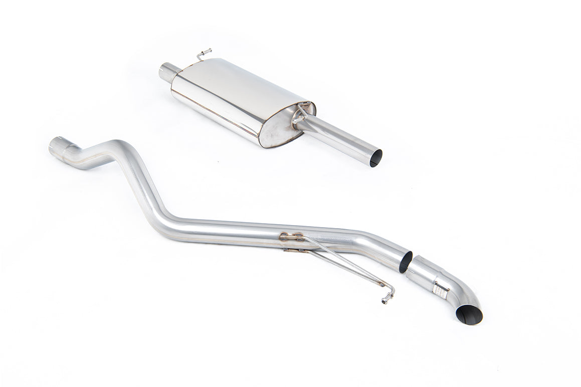 VW T5/T6 SWB - Resonated (Quieter) DPF-Back Exhaust System with Discrete Outlet