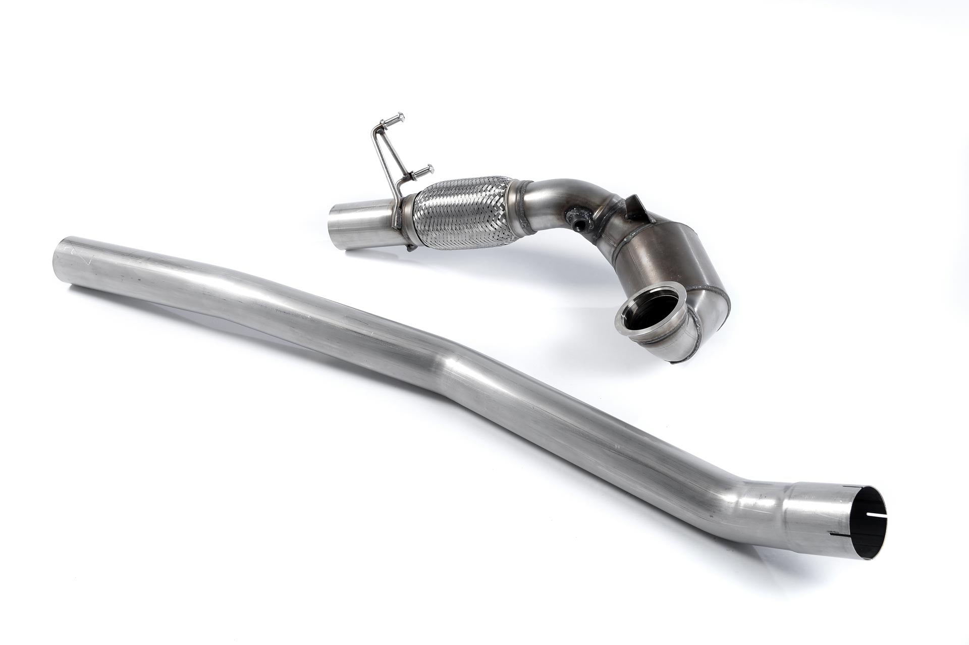 Milltek Exhaust  Volkswagen Golf MK7.5 GTi (Non Performance Pack Models & Non-GPF Equipped Models Only) Large Bore Downpipe and Hi-Flow Sports Cat SSXVW283 - TMC Motorsport