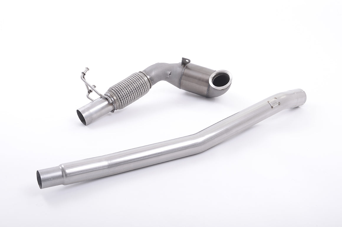 Milltek Exhaust  Volkswagen Golf Mk7.5 R Estate / Variant 2.0 TSI 310PS (Non-GPF Equipped Models Only) Cast Downpipe with Race Cat SSXVW386 - TMC Motorsport