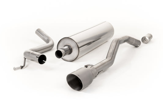 VW Up GTI 115ps &amp; 1.0TSI 90ps - Road+ Cat-Back Exhaust System with GT-90 Titanium Trim