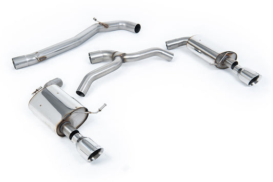 Milltek Exhaust  Volkswagen Golf Mk7 2.0TFSI Alltrack / Estate / Station Wagon / Combi 4-Motion Cat-back Exhaust SSXVW438 - TMC Motorsport