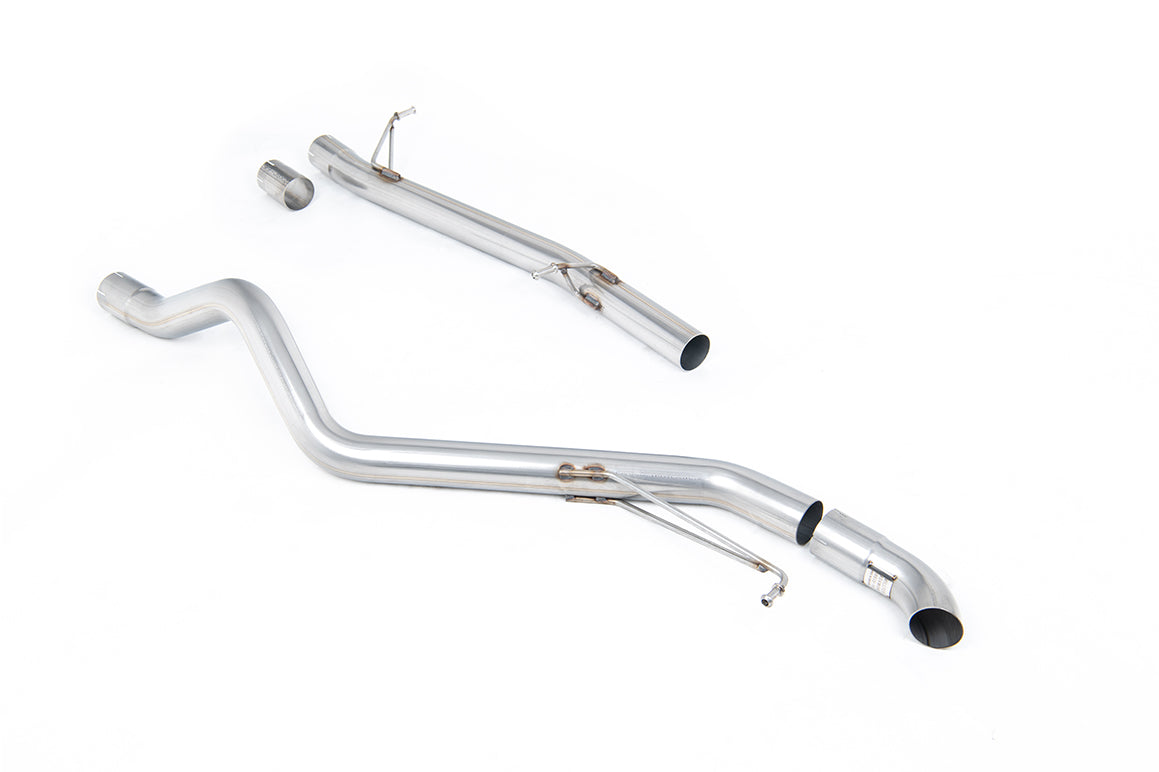 VW T6 SWB 2.0TSI Petrol - Non-Resonated (Louder) Cat-Back Exhaust System with Discreet Outlet