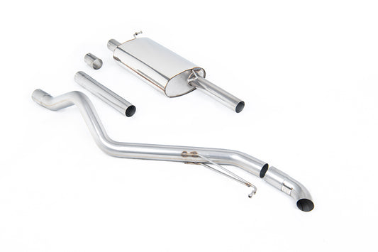 VW T6 LWB 2.0TSI Petrol - Road+ Cat-Back Exhaust System with Discrete Outlet