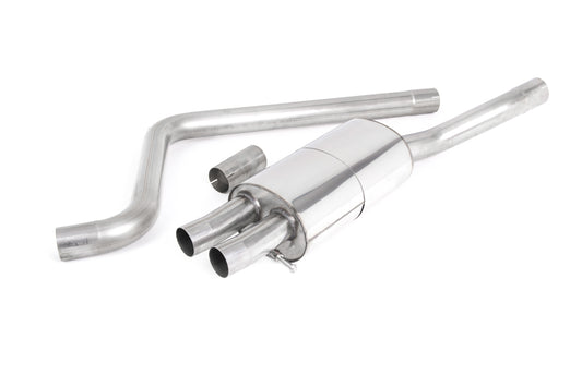 VW Polo GTI 2.0 TSI (AW - 5 Door/GPF Models) - Resonated (Quieter) GPF/OPF-Back Exhaust System with Titanium GT-90 Trims