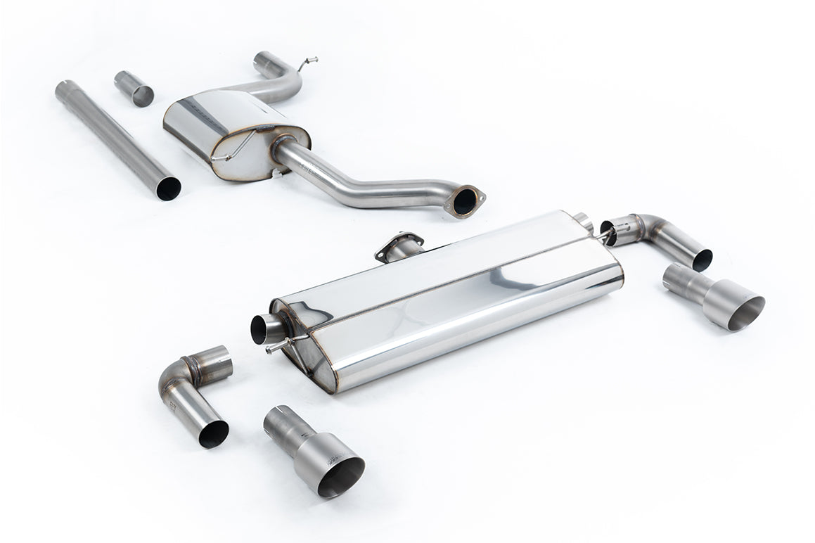 Milltek Exhaust  Volkswagen Golf Mk7.5 1.5TSI Evo GT & R-Line (Both GPF/OPF & Non GPF/OPF Models) Cat-back Exhaust SSXVW525 - TMC Motorsport