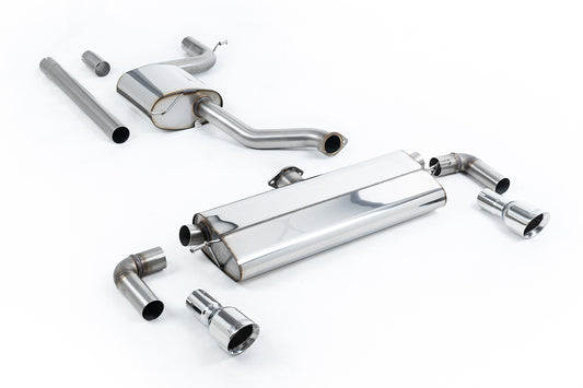 Milltek Exhaust  Volkswagen Golf Mk7.5 1.5TSI Evo GT & R-Line (Both GPF/OPF & Non GPF/OPF Models) Cat-back Exhaust SSXVW527 - TMC Motorsport