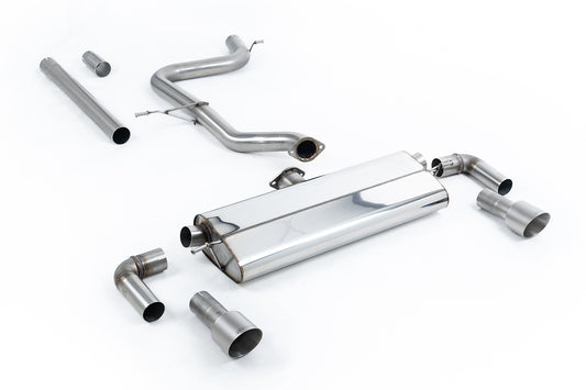 Milltek Exhaust  Volkswagen Golf Mk7.5 1.5TSI Evo GT & R-Line (Both GPF/OPF & Non GPF/OPF Models) Cat-back Exhaust SSXVW530 - TMC Motorsport