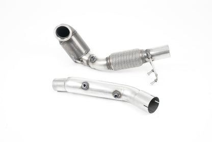 Milltek Exhaust  Octavia vRS 2.0 TSI 245PS Hatch & Estate (manual and DSG-auto, OPF/GPF Only & Post Facelift) Downpipe Sports Cat & GPF/OPF Bypass Exhaust Fits To OE SSXVW540 - TMC Motorsport
