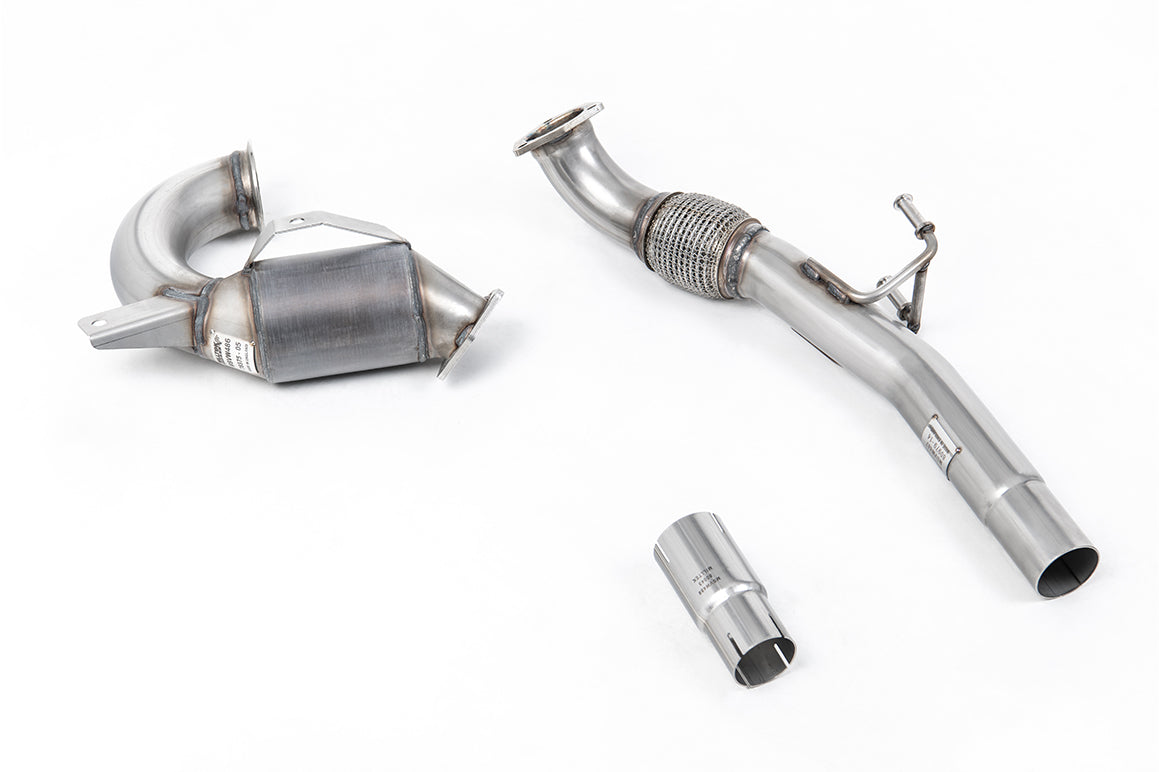 VW Up GTI 115ps &amp; 1.0TSI 90ps - Hi Flow Sports Cat &amp; Downpipe - For OE Cat Back