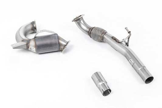 VW Up GTI 115ps &amp; 1.0TSI 90ps - Hi Flow Sports Cat &amp; Downpipe - For OE Cat Back