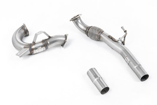 VW Up GTI 115ps &amp; 1.0TSI 90ps - Large Bore Downpipe &amp; De-Cat - For Milltek Cat Back