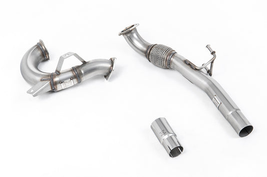 VW Up GTI 115ps &amp; 1.0TSI 90ps - Large Bore Downpipe &amp; De-Cat - For OE Cat-Back