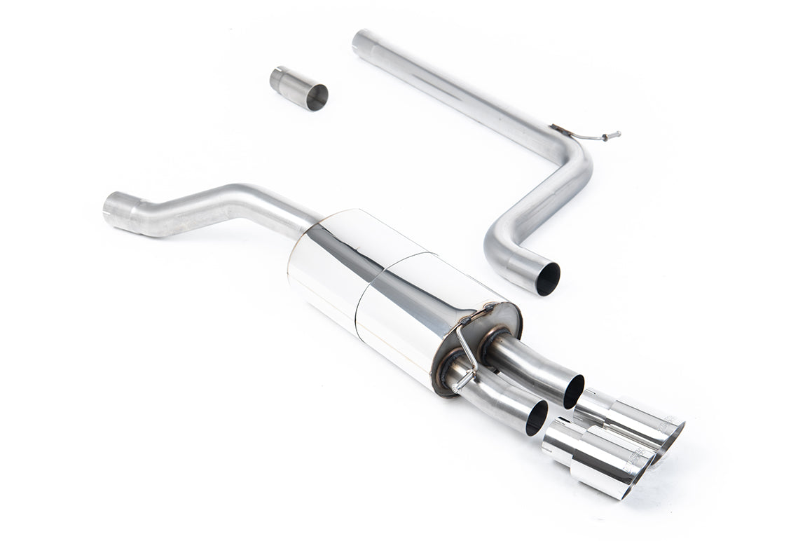 Milltek Exhaust  Volkswagen Polo GTI 2.0 TSI (AW  5 Door)  Non GPF/OPF Models Only Cat Back Exhaust SSXVW556 - TMC Motorsport