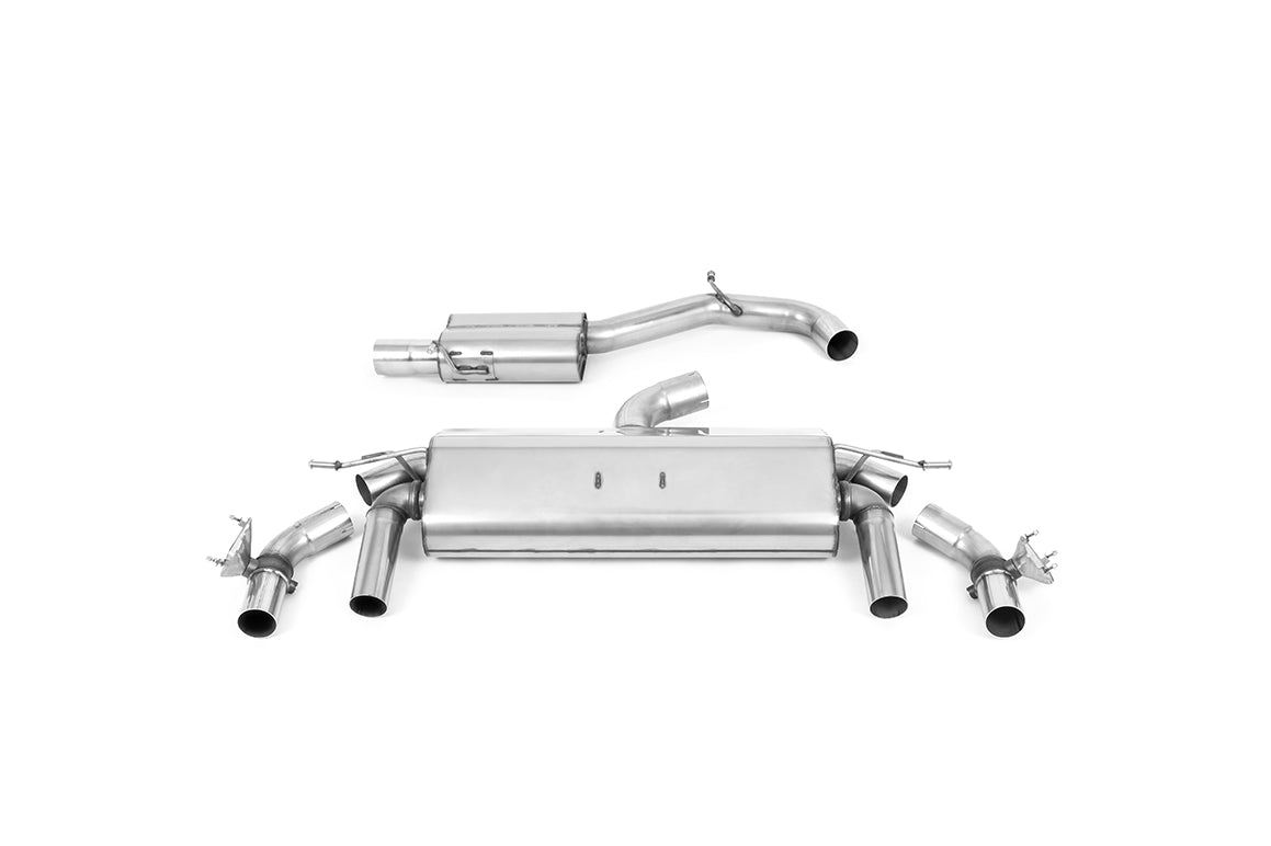 VW T-Roc R 2.0TSI - GPF/OPF Back Exhaust System with Titanium GT-100 Tips