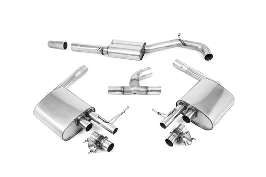 VW Arteon 2.0 TSI - Semi-Resonated Valved Cat Back Exhaust System (Road+ System)