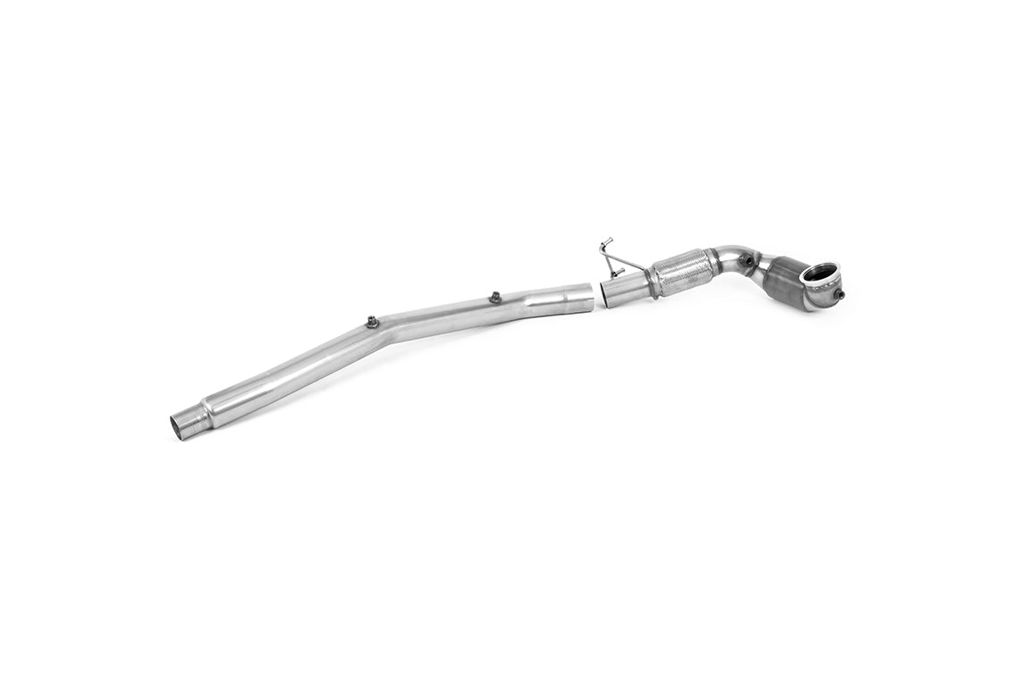 Large Bore Downpipe &amp; Hi Flow Sports Cat - For OE Cat Back (Audi/VW/Seat)