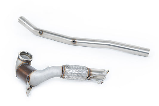 Milltek Exhaust  Volkswagen T-Roc R 2.0TSI 300ps (MQB EVO Models with OPF/GPF) Large Bore Downpipe and Hi-Flow RACE Sports Cat SSXVW709 - TMC Motorsport