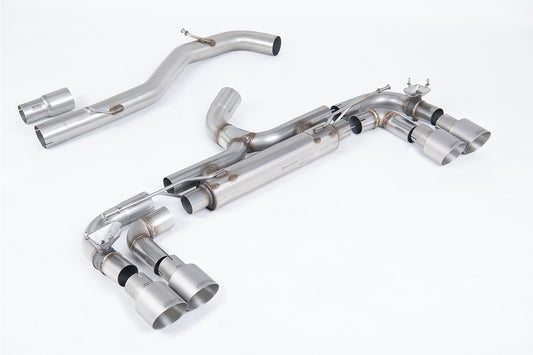 Milltek Exhaust  Volkswagen Golf R MK7 2.0 TSI 300PS 80mm RACE System (Non-Resonated  LOUD / LOUDEST) Cat-back Exhaust SSXVW715 - TMC Motorsport