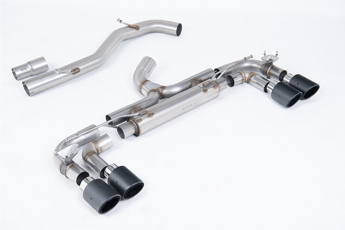 Milltek Exhaust  Volkswagen Golf R MK7 2.0 TSI 300PS 80mm RACE System (Non-Resonated  LOUD / LOUDEST) Cat-back Exhaust SSXVW717 - TMC Motorsport