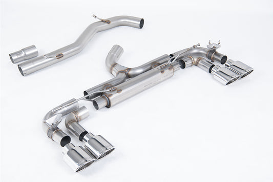 Milltek Exhaust  Volkswagen Golf R MK7 2.0 TSI 300PS 80mm RACE System (Non-Resonated  LOUD / LOUDEST) Cat-back Exhaust SSXVW718 - TMC Motorsport