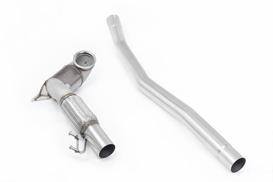 VW Arteon 2.0 TSI (USA Non Valved/Downturn Tips) - Large Bore Downpipe and Hi-Flow Sports Cat (For Milltek Cat-Back)