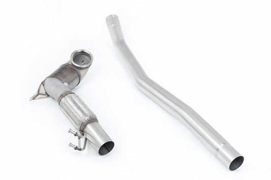 VW Arteon 2.0 TSI (USA Non Valved/Downturn Tips) - Large Bore Downpipe and Hi-Flow Race Cat (For Milltek Cat-Back)