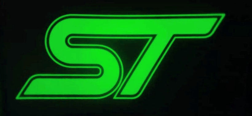 LED ST Logo Puddle Light for MK2 / MK3 Focus ST – Coloured Projection | Plug & Play Replacement
