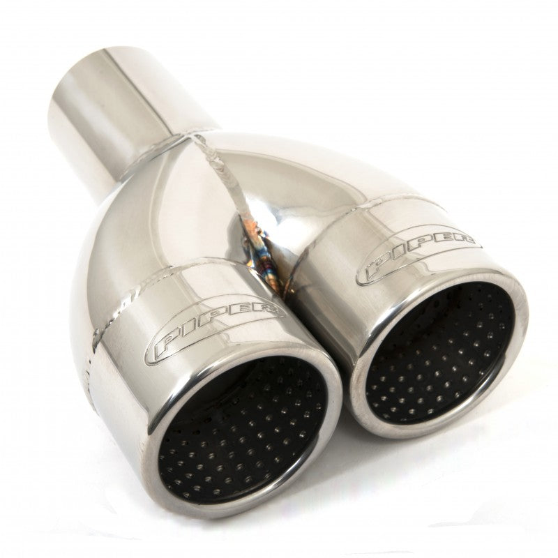 Piper Exhausts VW Golf MK6 GTD 2.0L Cat Back (08-12) - Rear Without Silencer - TMC Motorsport