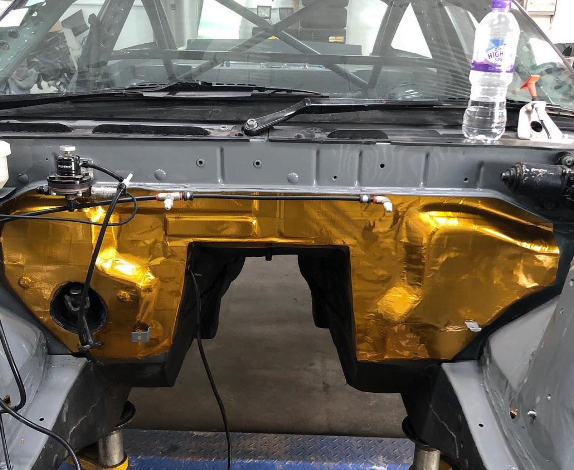 Funk Motorsport Gold Heat Tape Reflective Adhesive Sheets - TMC Motorsport